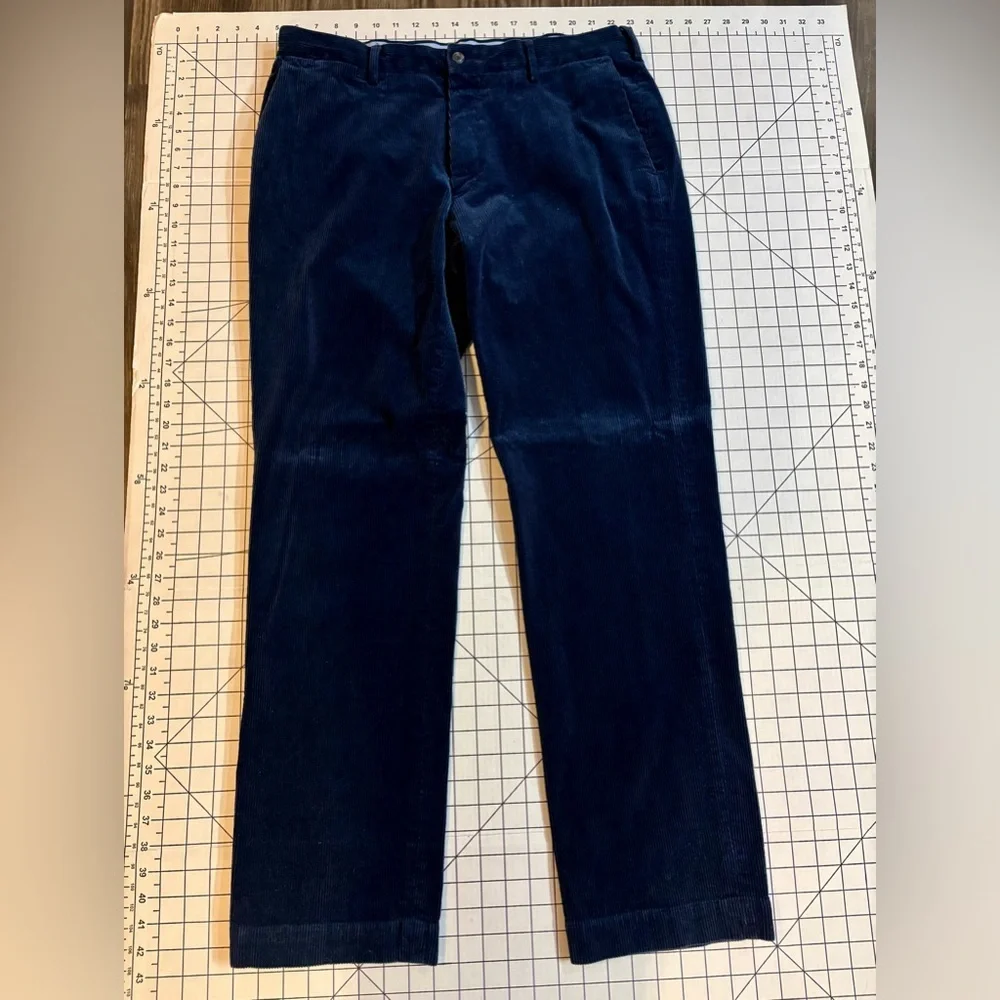 Polo Ralph Lauren Men’s Size‎ 36/34 Navy Classic Fit Corduroy Pants